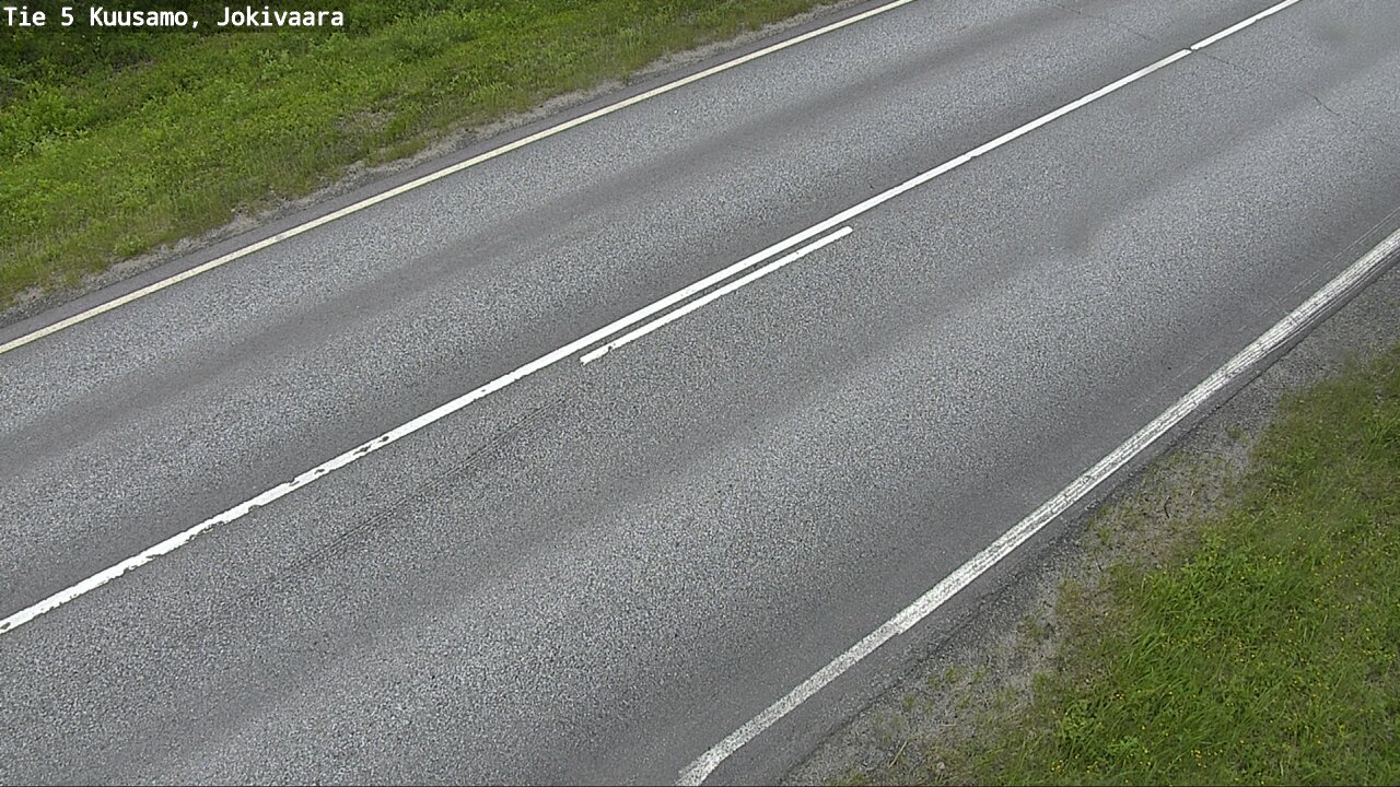 Weather Camera Image Road 5 Kuusamo, Jokivaara, Kuusamo, Pohjois-Pohjanmaa