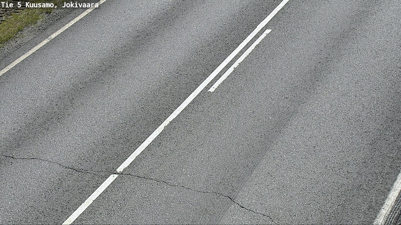 Weather Camera Image Road 5 Kuusamo, Jokivaara, Kuusamo, Pohjois-Pohjanmaa
