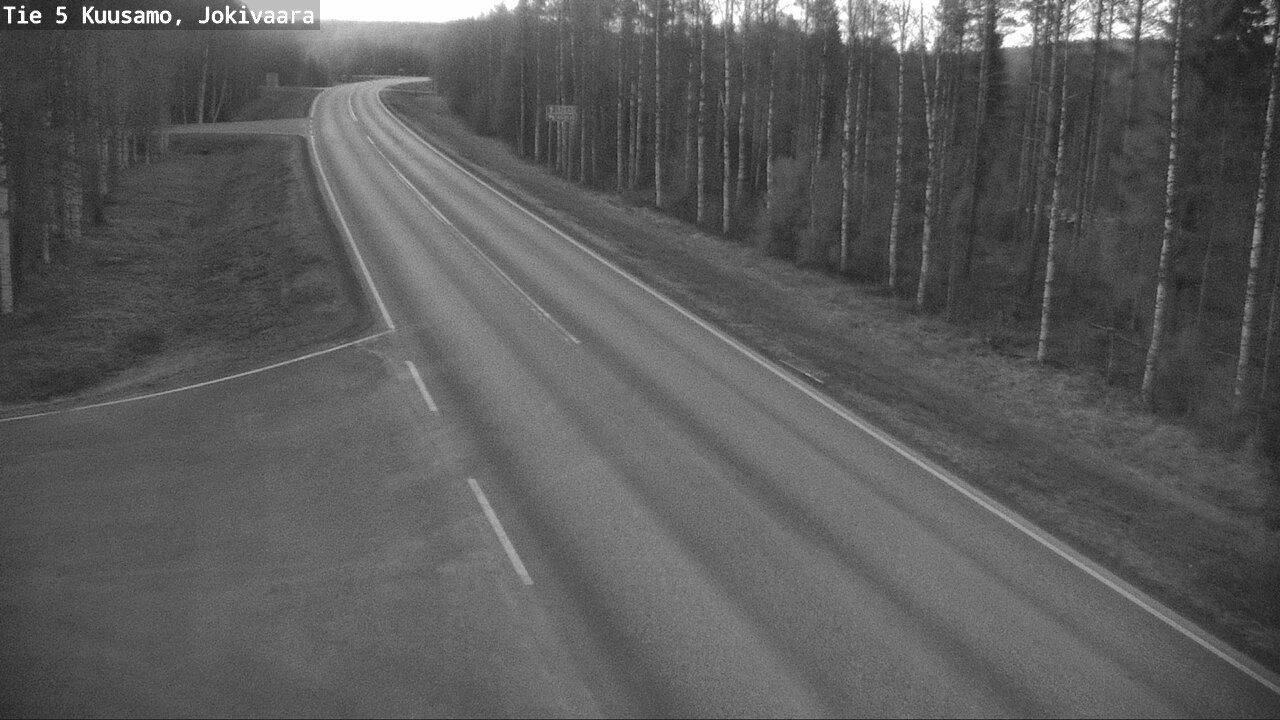 Kelikamerat Kuva Tie 5 Kuusamo, Jokivaara, Kuusamo, Pohjois-Pohjanmaa