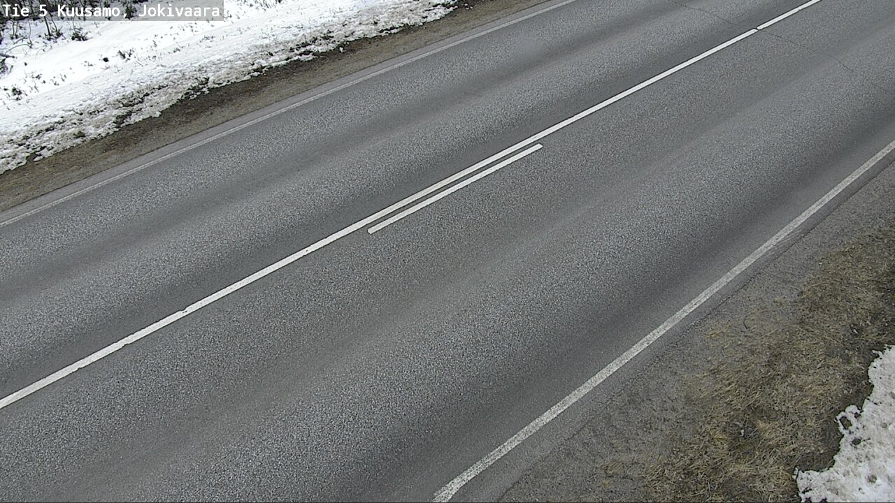 Weather Camera Image Väg 5 Kuusamo, Jokivaara, Kuusamo, Pohjois-Pohjanmaa