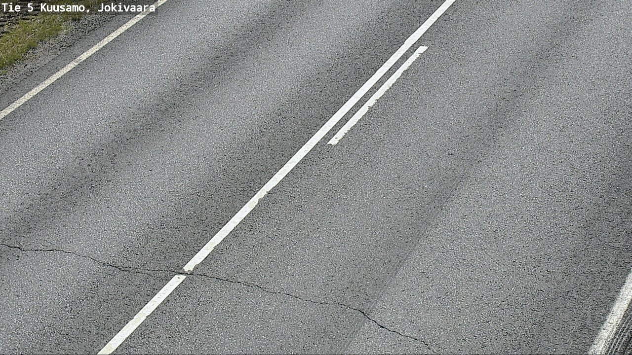 Weather Camera Image Road 5 Kuusamo, Jokivaara, Kuusamo, Pohjois-Pohjanmaa