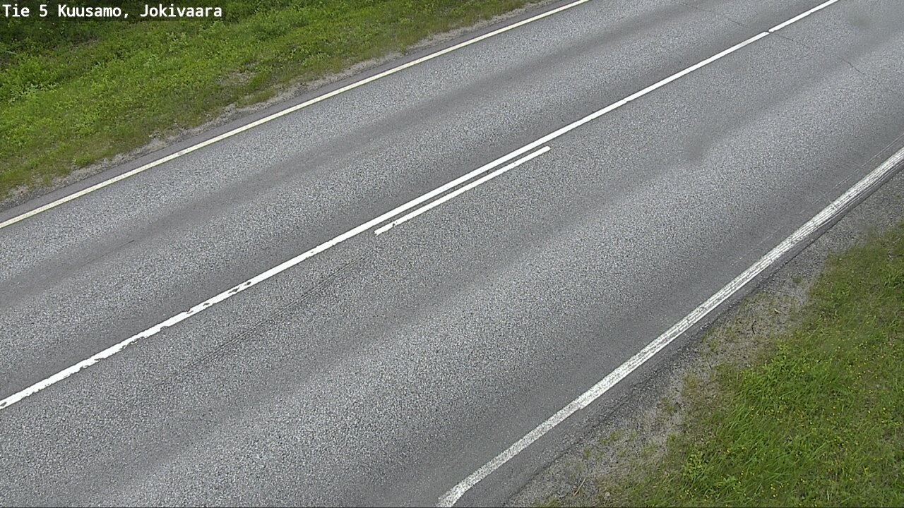 Weather Camera Image Väg 5 Kuusamo, Jokivaara, Kuusamo, Pohjois-Pohjanmaa