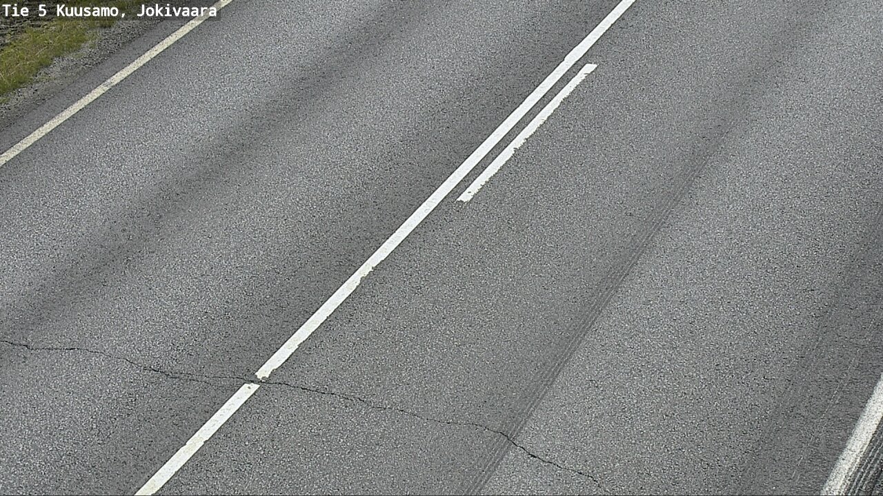 Weather Camera Image Road 5 Kuusamo, Jokivaara, Kuusamo, Pohjois-Pohjanmaa