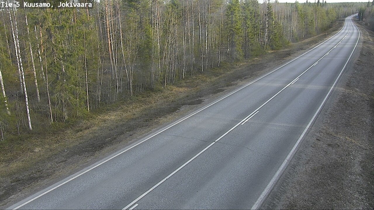 Kelikamerat Kuva Tie 5 Kuusamo, Jokivaara, Kuusamo, Pohjois-Pohjanmaa