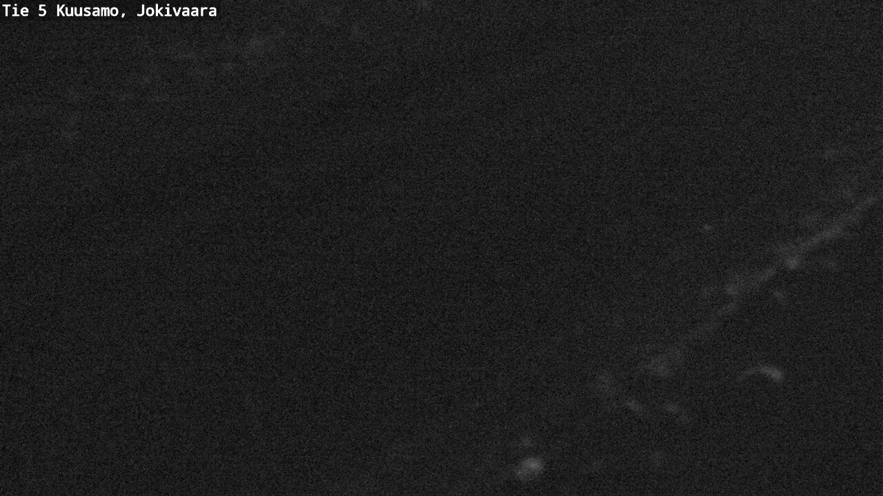 Weather Camera Image Väg 5 Kuusamo, Jokivaara, Kuusamo, Pohjois-Pohjanmaa