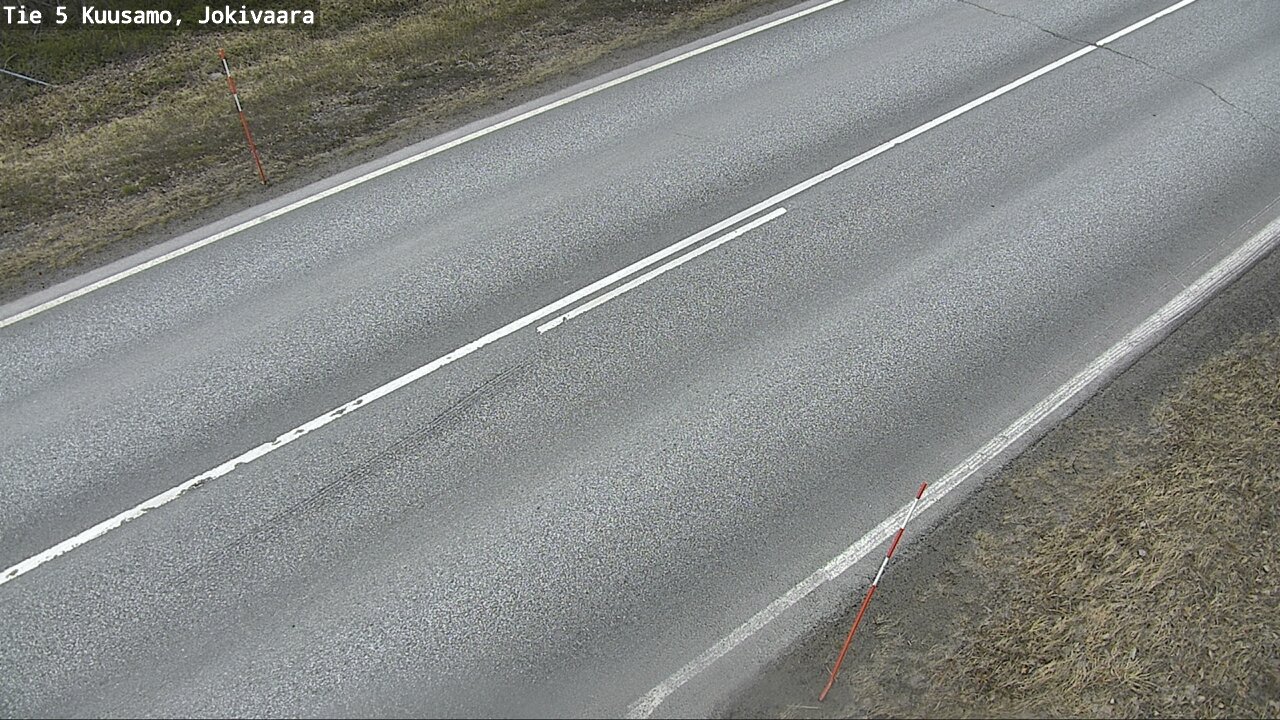 Weather Camera Image Väg 5 Kuusamo, Jokivaara, Kuusamo, Pohjois-Pohjanmaa