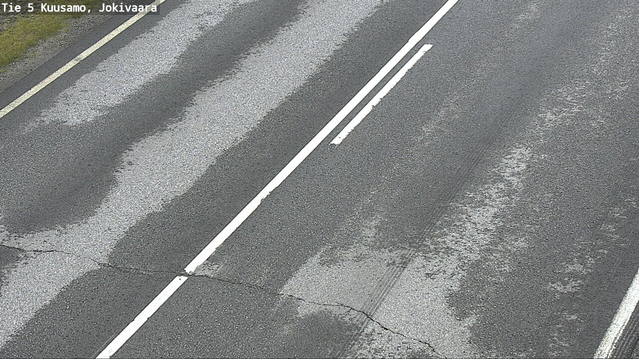 Weather Camera Image Road 5 Kuusamo, Jokivaara, Kuusamo, Pohjois-Pohjanmaa