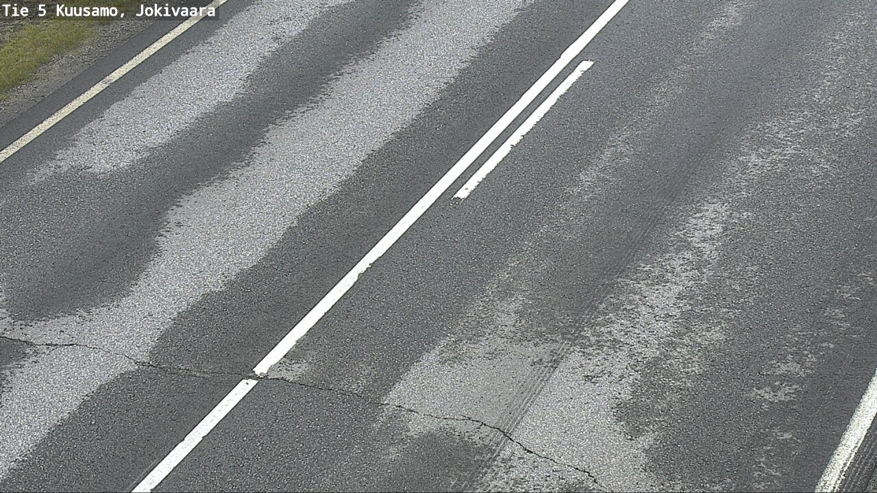 Weather Camera Image Road 5 Kuusamo, Jokivaara, Kuusamo, Pohjois-Pohjanmaa