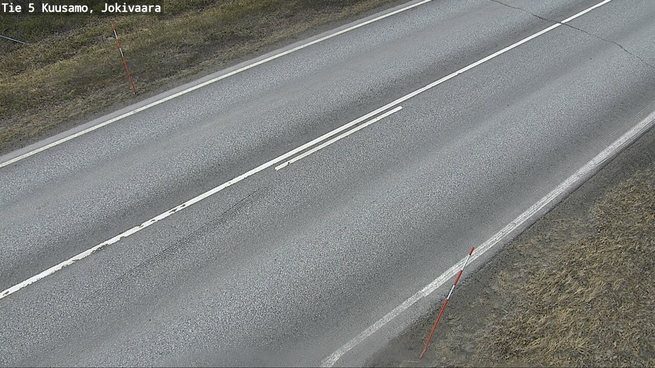 Weather Camera Image Road 5 Kuusamo, Jokivaara, Kuusamo, Pohjois-Pohjanmaa