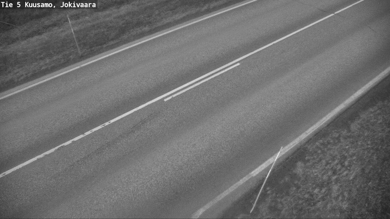 Weather Camera Image Väg 5 Kuusamo, Jokivaara, Kuusamo, Pohjois-Pohjanmaa