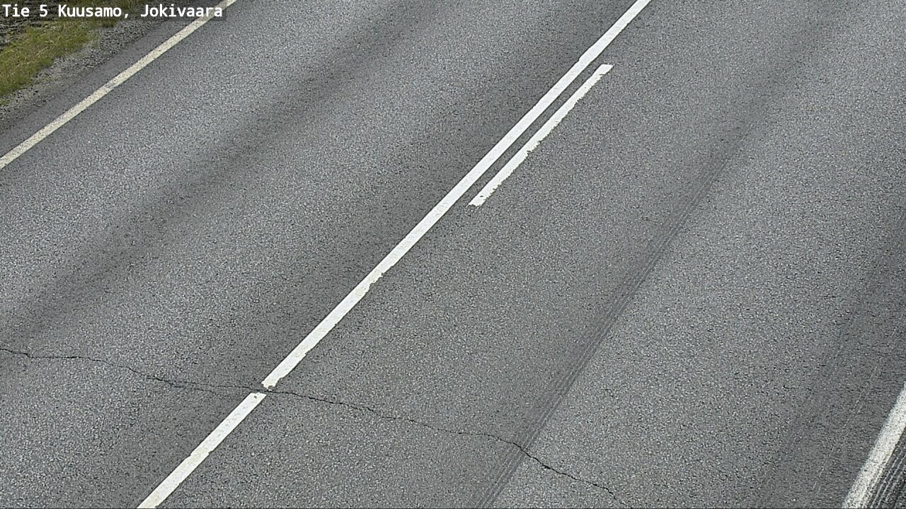 Weather Camera Image Road 5 Kuusamo, Jokivaara, Kuusamo, Pohjois-Pohjanmaa