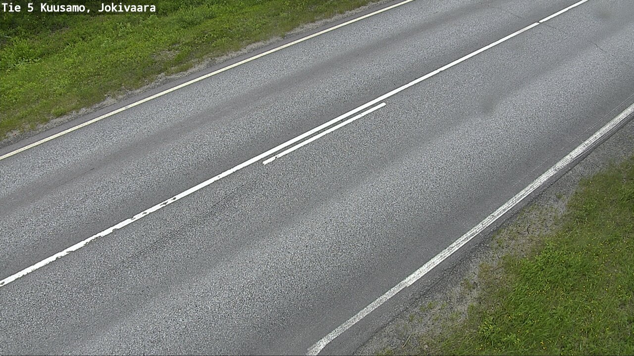 Weather Camera Image Road 5 Kuusamo, Jokivaara, Kuusamo, Pohjois-Pohjanmaa
