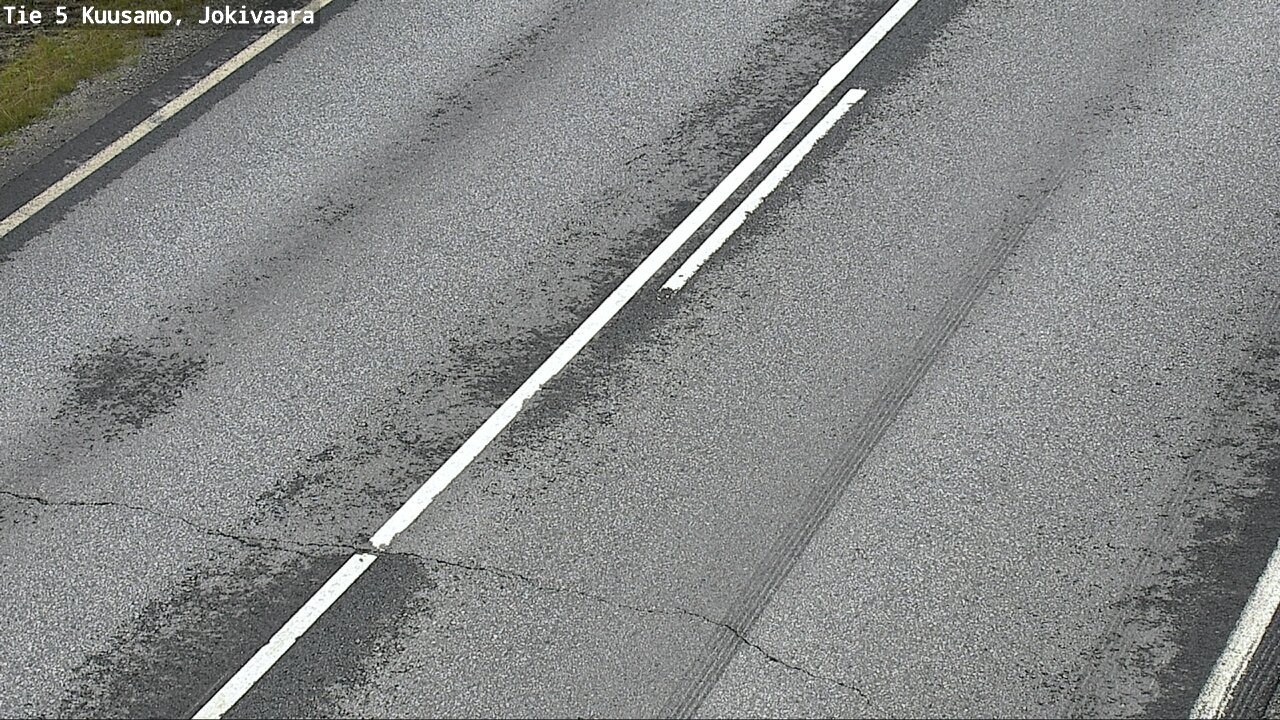 Weather Camera Image Road 5 Kuusamo, Jokivaara, Kuusamo, Pohjois-Pohjanmaa