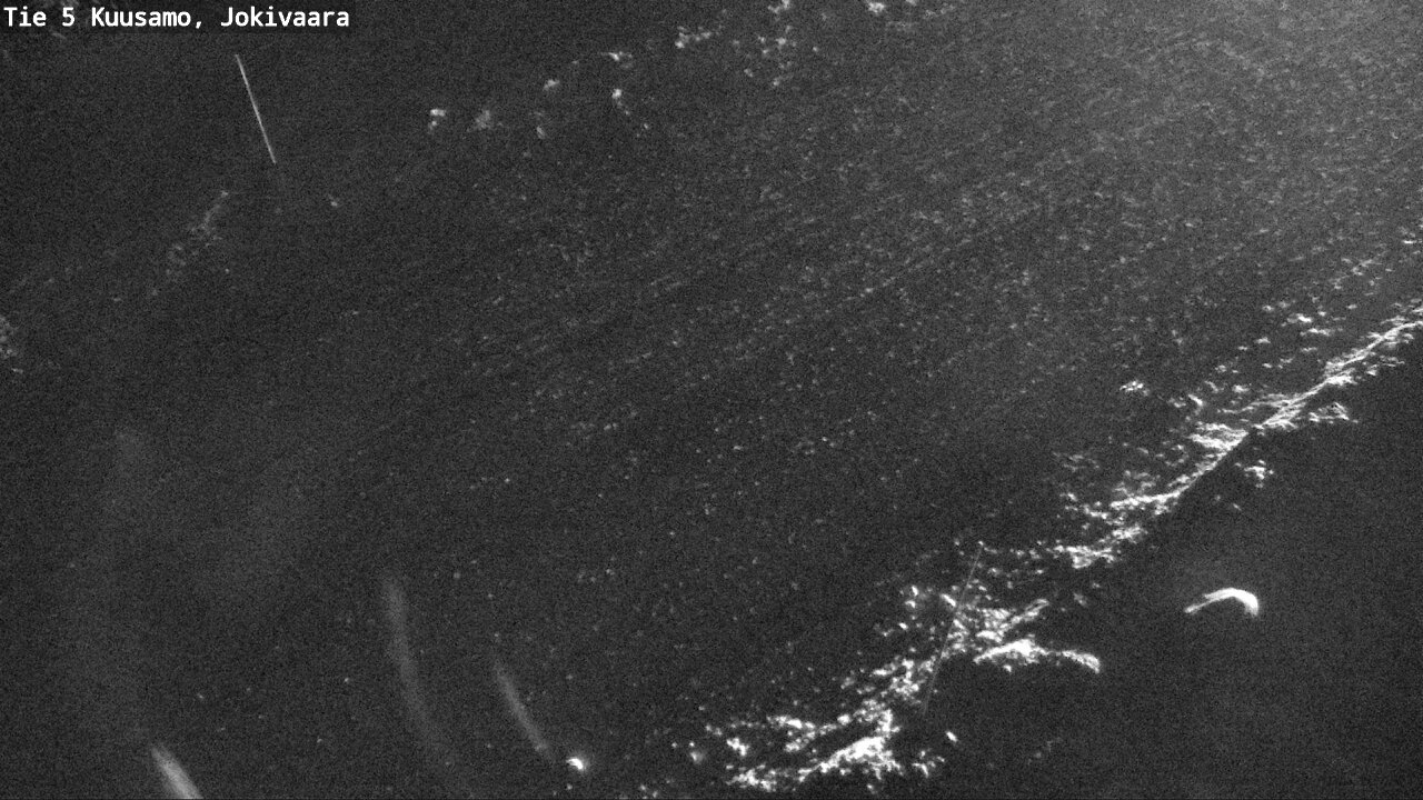 Weather Camera Image Väg 5 Kuusamo, Jokivaara, Kuusamo, Pohjois-Pohjanmaa