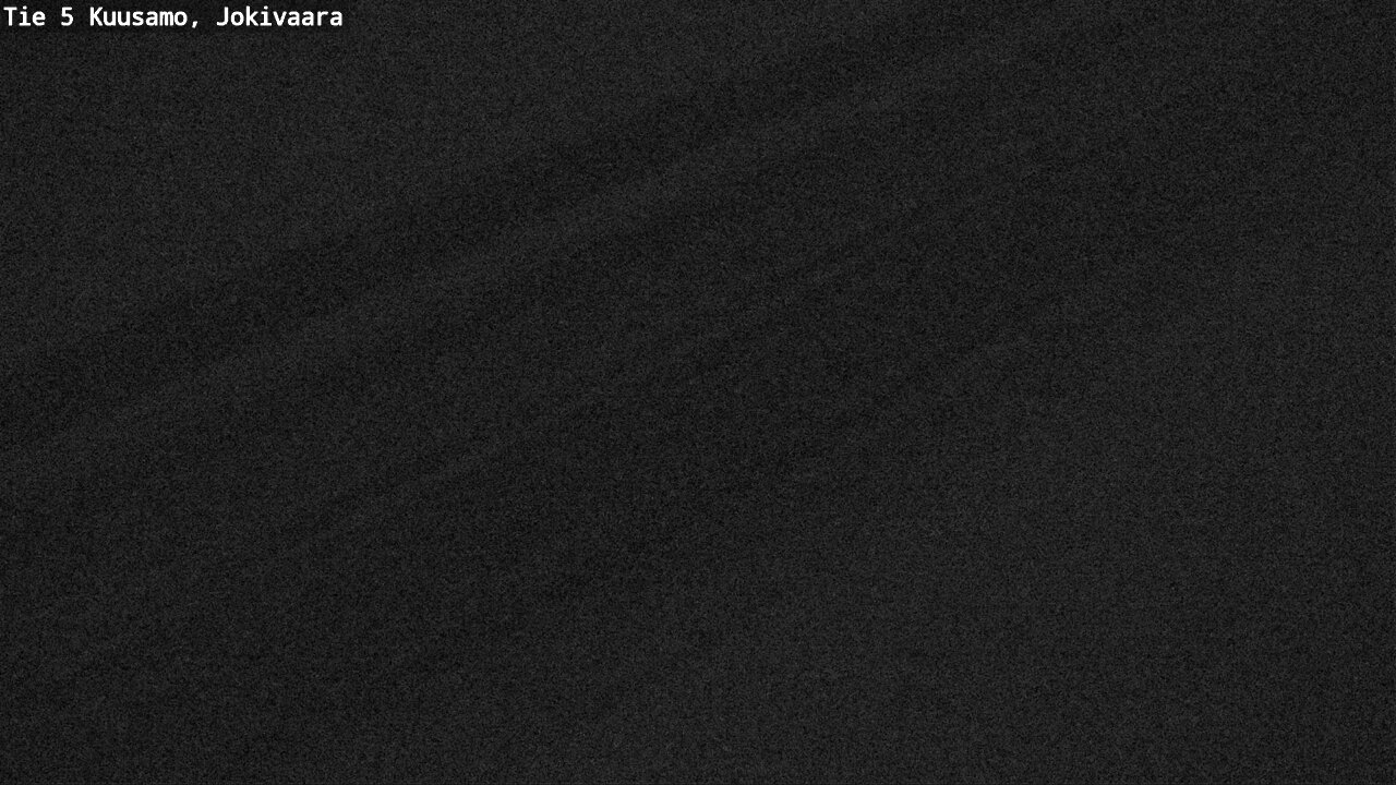 Weather Camera Image Väg 5 Kuusamo, Jokivaara, Kuusamo, Pohjois-Pohjanmaa