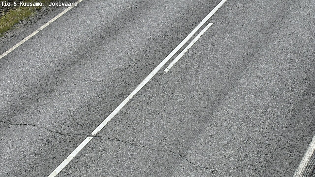 Weather Camera Image Road 5 Kuusamo, Jokivaara, Kuusamo, Pohjois-Pohjanmaa