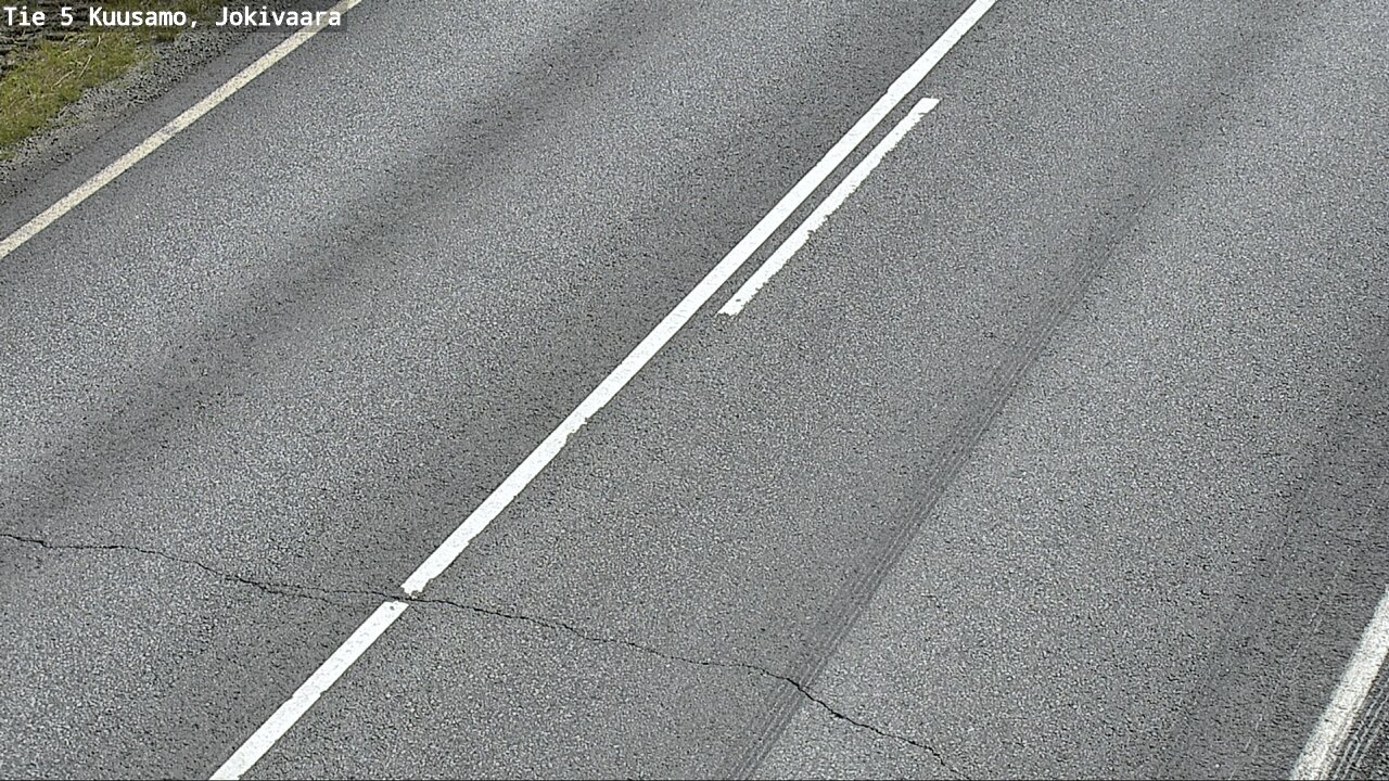 Weather Camera Image Road 5 Kuusamo, Jokivaara, Kuusamo, Pohjois-Pohjanmaa