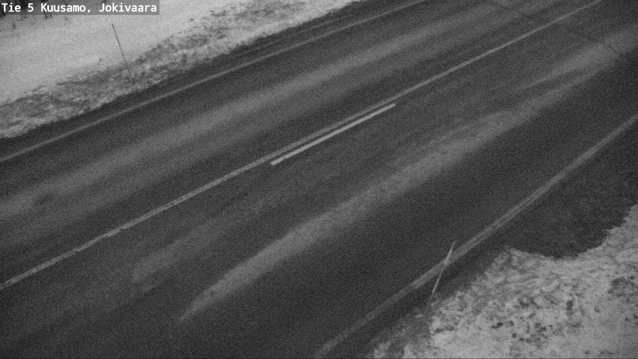 Weather Camera Image Road 5 Kuusamo, Jokivaara, Kuusamo, Pohjois-Pohjanmaa