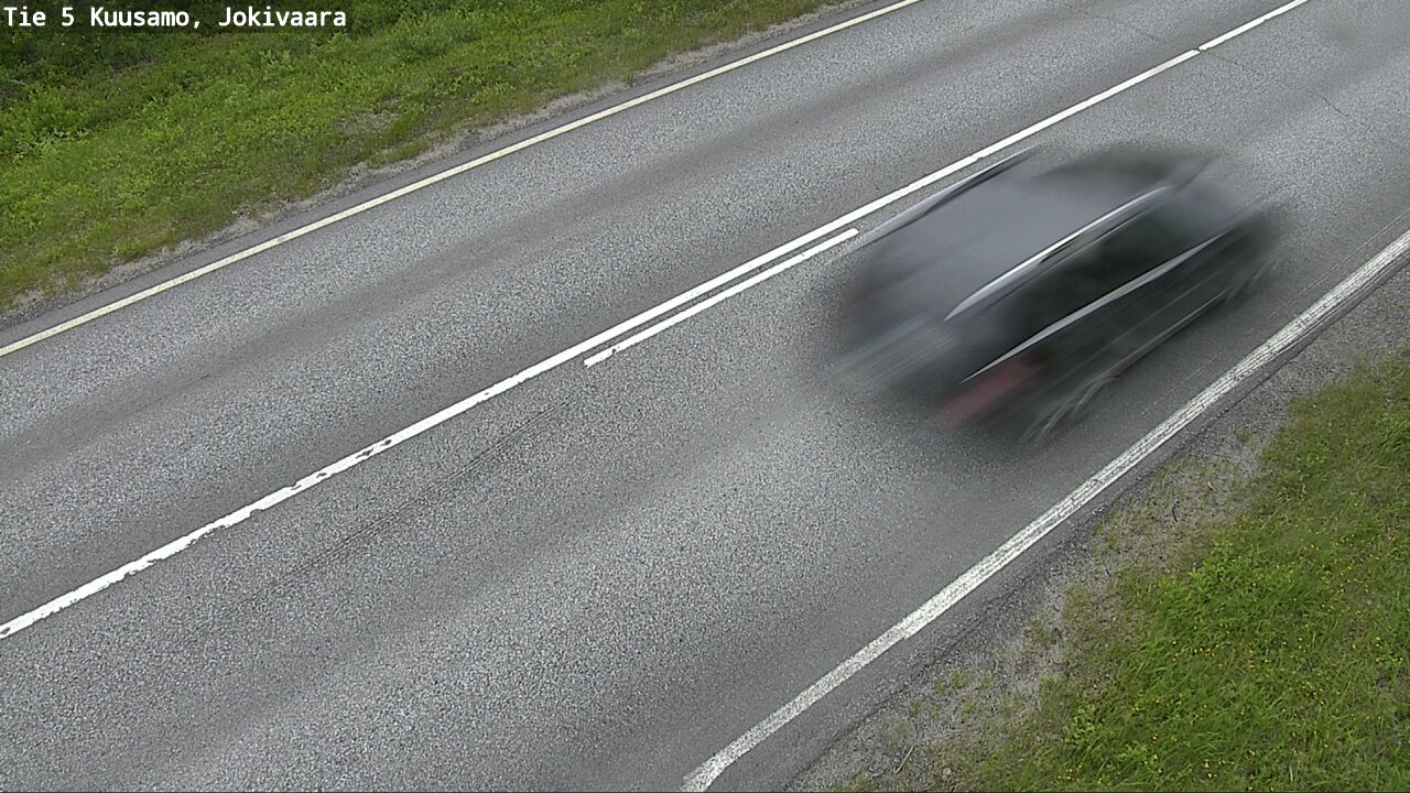 Weather Camera Image Väg 5 Kuusamo, Jokivaara, Kuusamo, Pohjois-Pohjanmaa