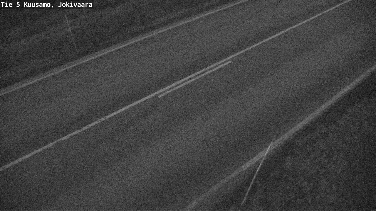 Weather Camera Image Väg 5 Kuusamo, Jokivaara, Kuusamo, Pohjois-Pohjanmaa