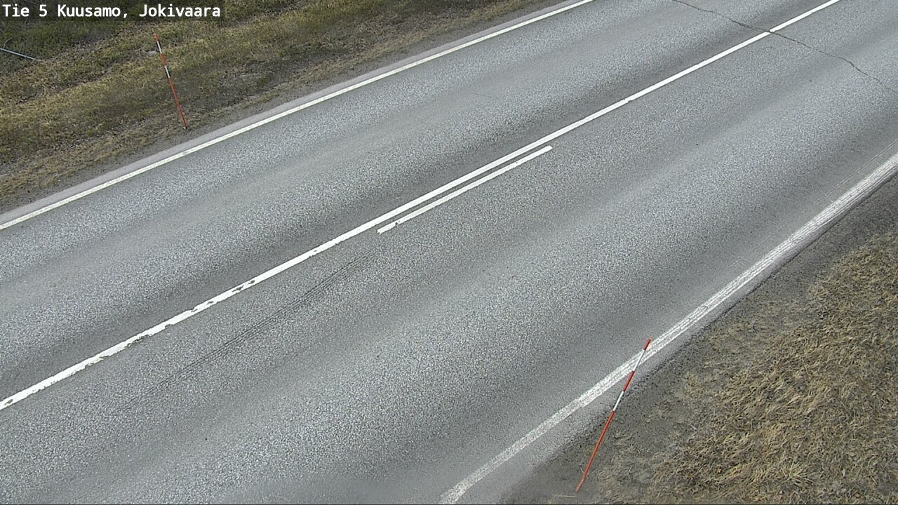 Weather Camera Image Väg 5 Kuusamo, Jokivaara, Kuusamo, Pohjois-Pohjanmaa