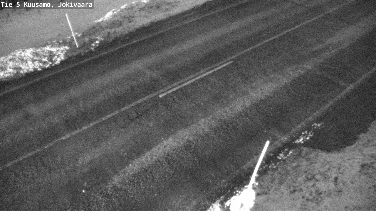 Weather Camera Image Road 5 Kuusamo, Jokivaara, Kuusamo, Pohjois-Pohjanmaa