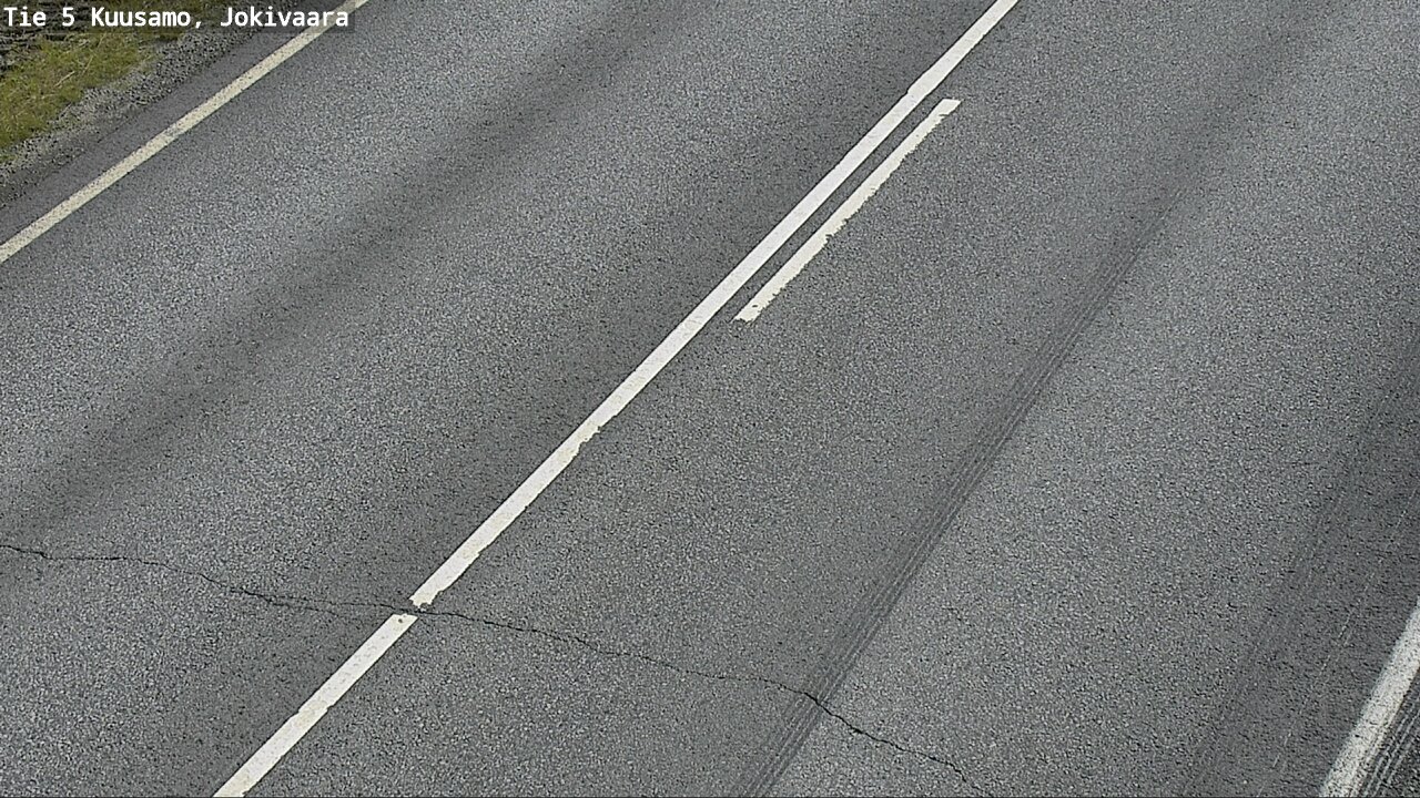 Weather Camera Image Road 5 Kuusamo, Jokivaara, Kuusamo, Pohjois-Pohjanmaa