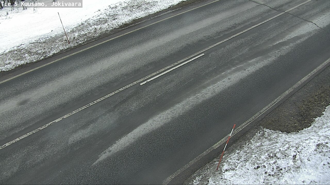 Weather Camera Image Road 5 Kuusamo, Jokivaara, Kuusamo, Pohjois-Pohjanmaa