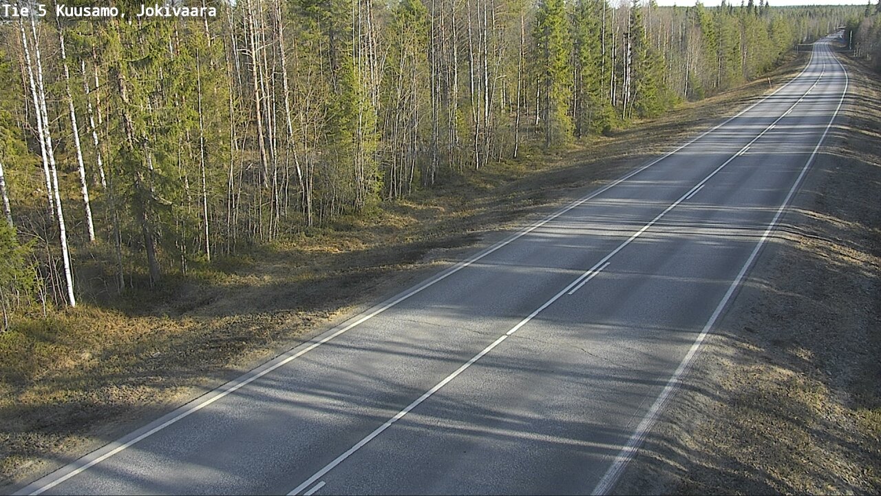Kelikamerat Kuva Tie 5 Kuusamo, Jokivaara, Kuusamo, Pohjois-Pohjanmaa