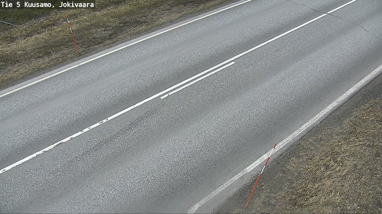 Weather Camera Image Väg 5 Kuusamo, Jokivaara, Kuusamo, Pohjois-Pohjanmaa