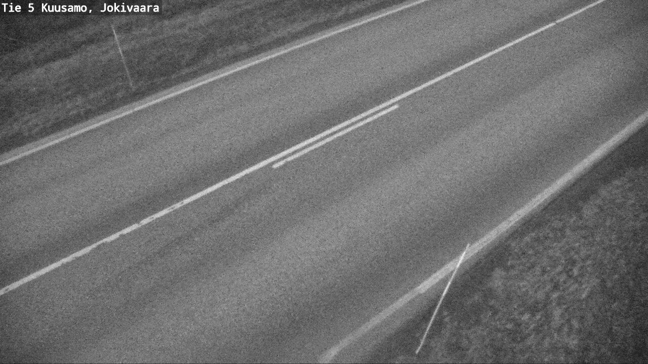 Weather Camera Image Väg 5 Kuusamo, Jokivaara, Kuusamo, Pohjois-Pohjanmaa