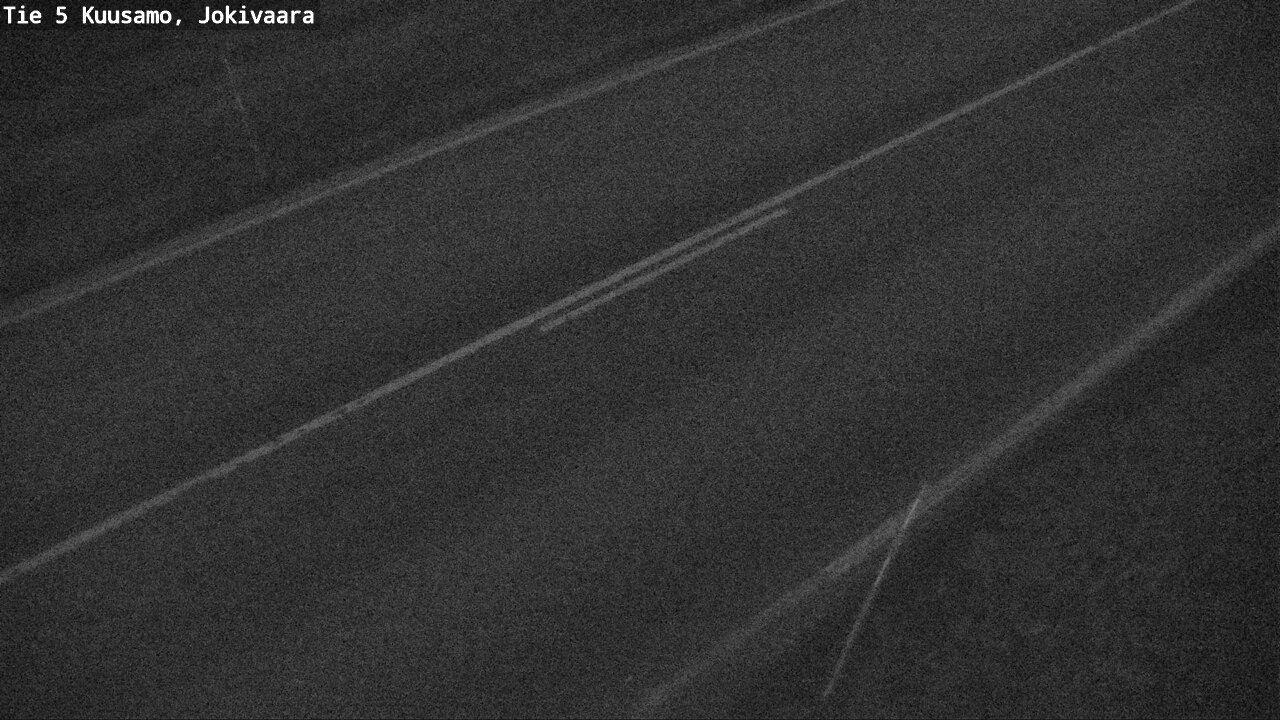 Weather Camera Image Väg 5 Kuusamo, Jokivaara, Kuusamo, Pohjois-Pohjanmaa