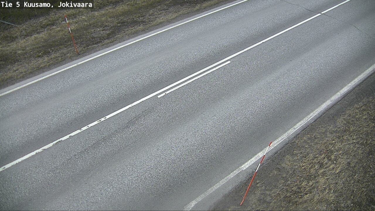 Weather Camera Image Väg 5 Kuusamo, Jokivaara, Kuusamo, Pohjois-Pohjanmaa