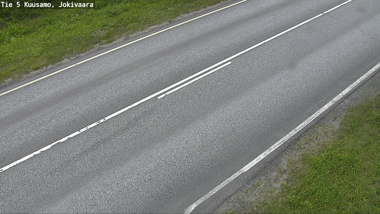 Weather Camera Image Road 5 Kuusamo, Jokivaara, Kuusamo, Pohjois-Pohjanmaa