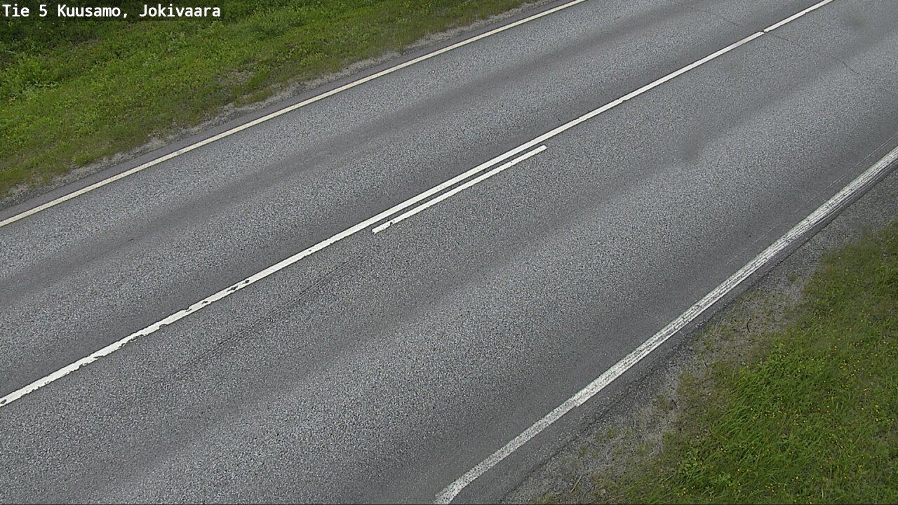 Weather Camera Image Road 5 Kuusamo, Jokivaara, Kuusamo, Pohjois-Pohjanmaa