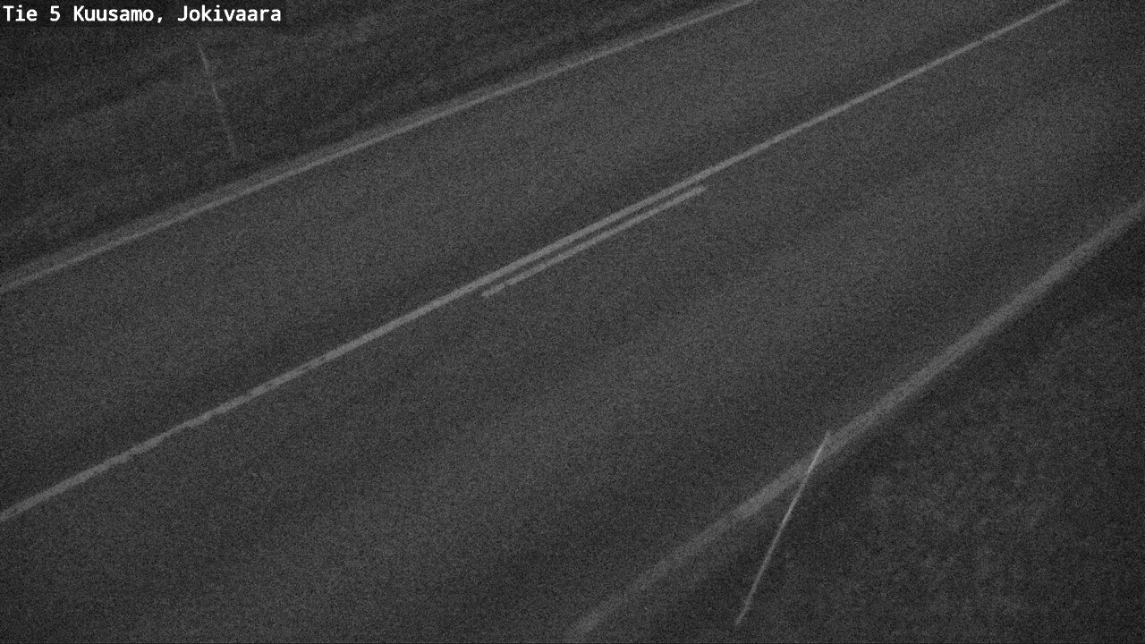Weather Camera Image Väg 5 Kuusamo, Jokivaara, Kuusamo, Pohjois-Pohjanmaa