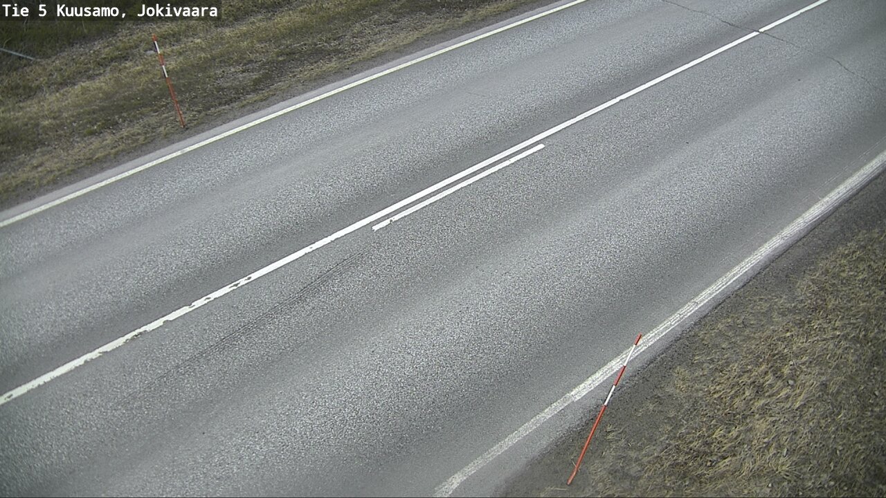Weather Camera Image Väg 5 Kuusamo, Jokivaara, Kuusamo, Pohjois-Pohjanmaa