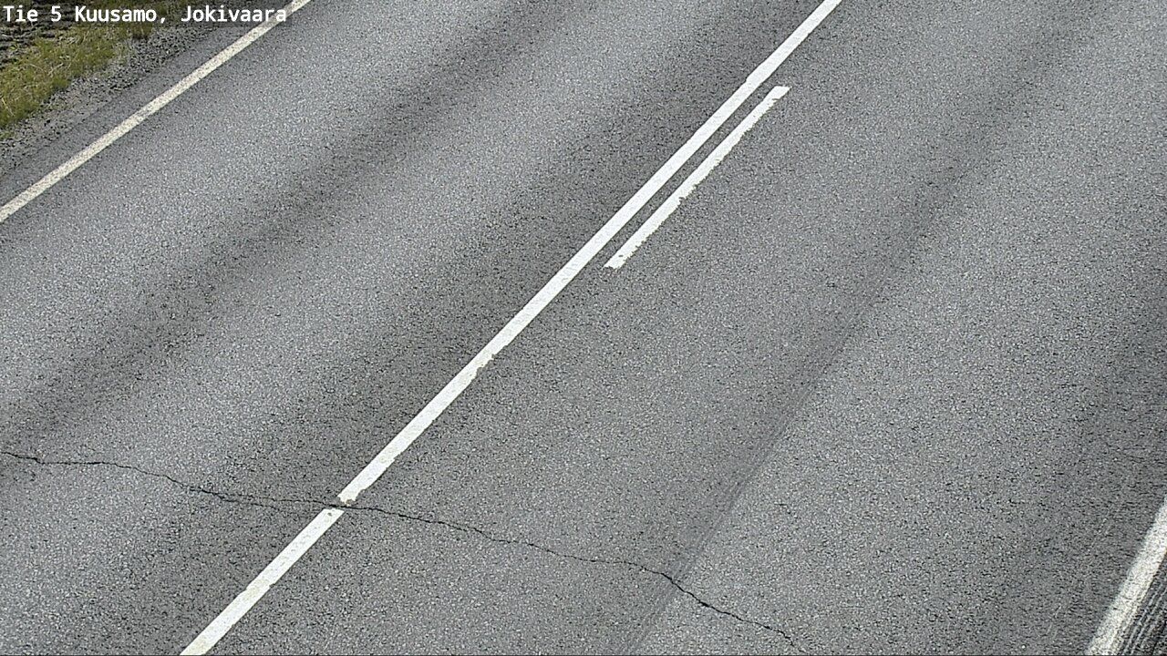 Weather Camera Image Road 5 Kuusamo, Jokivaara, Kuusamo, Pohjois-Pohjanmaa