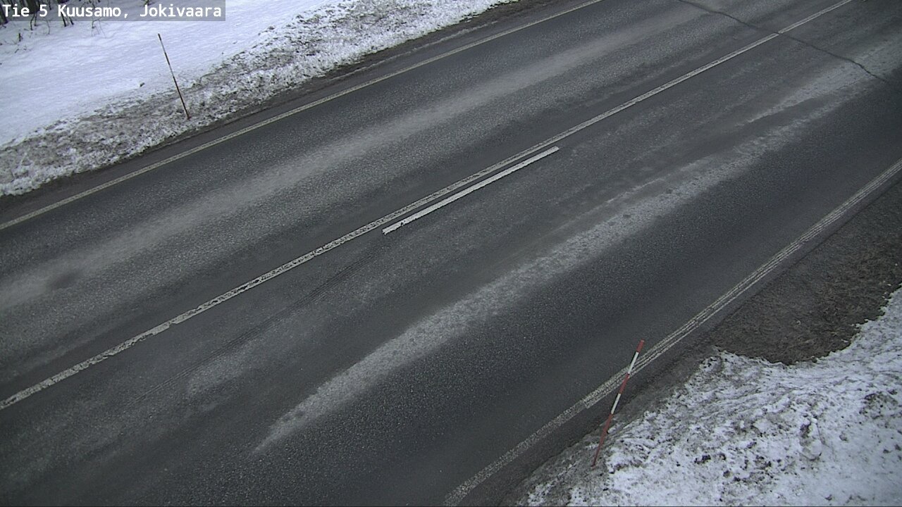 Weather Camera Image Road 5 Kuusamo, Jokivaara, Kuusamo, Pohjois-Pohjanmaa