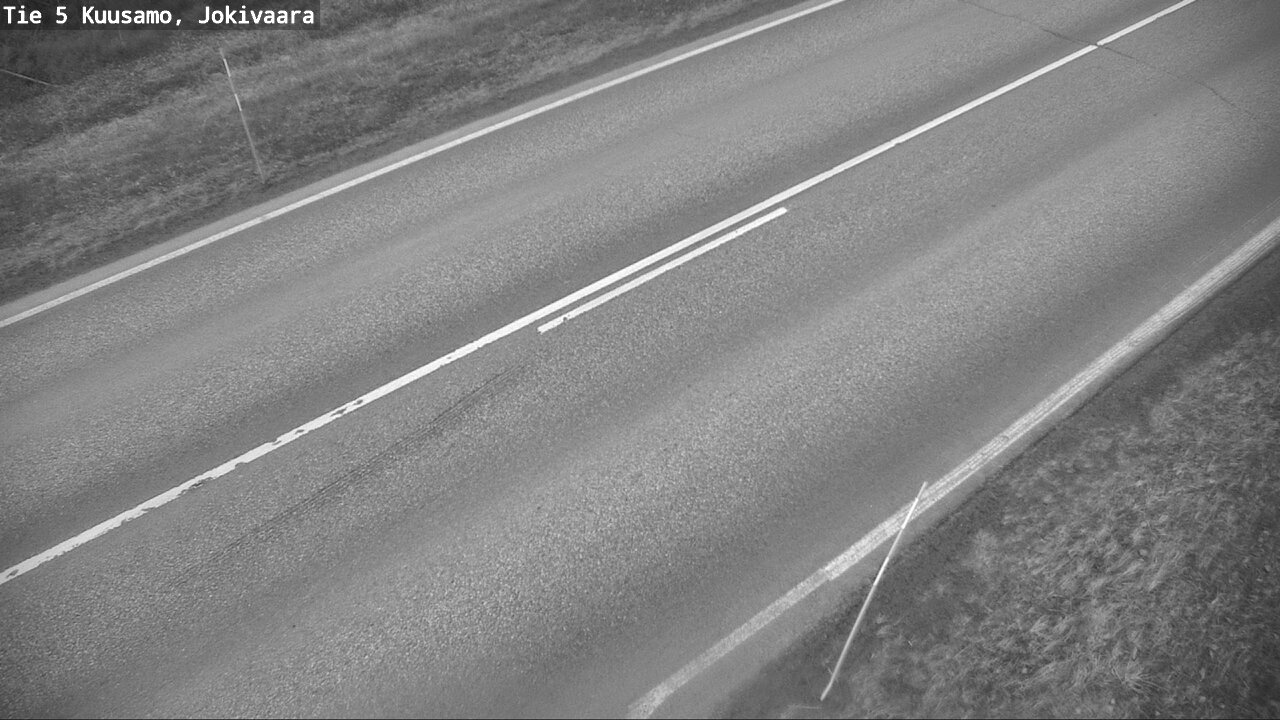 Weather Camera Image Väg 5 Kuusamo, Jokivaara, Kuusamo, Pohjois-Pohjanmaa