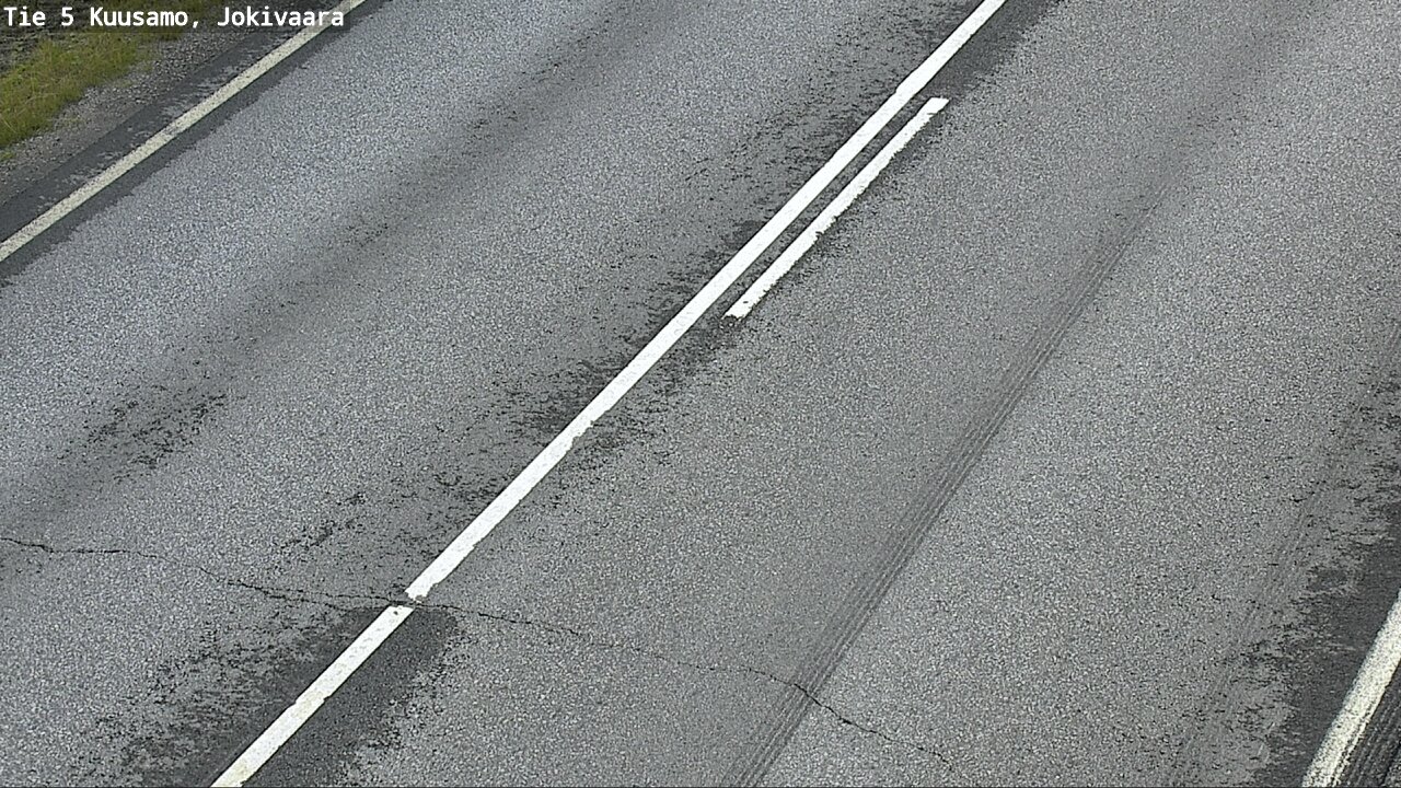 Weather Camera Image Road 5 Kuusamo, Jokivaara, Kuusamo, Pohjois-Pohjanmaa