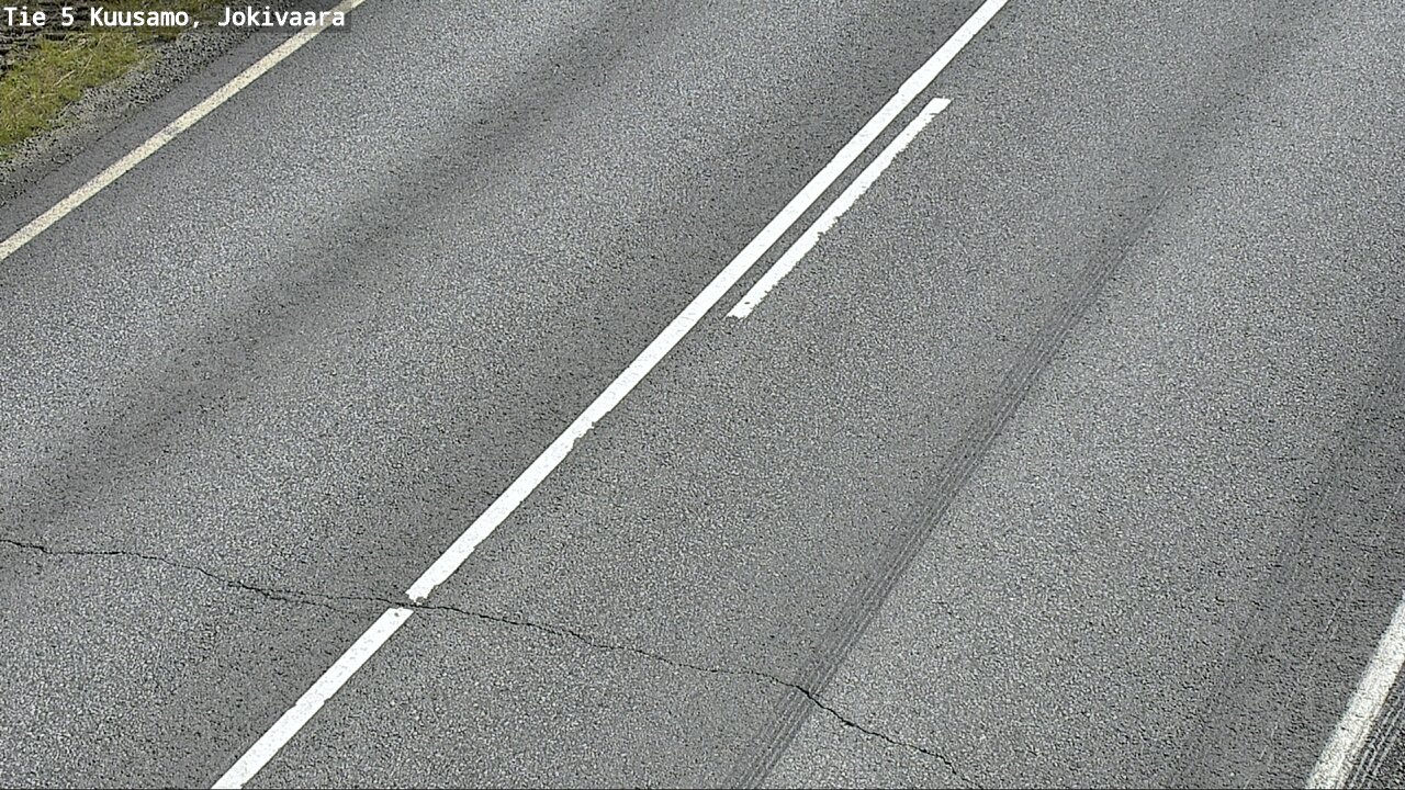 Weather Camera Image Road 5 Kuusamo, Jokivaara, Kuusamo, Pohjois-Pohjanmaa