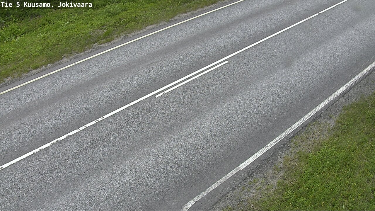 Weather Camera Image Road 5 Kuusamo, Jokivaara, Kuusamo, Pohjois-Pohjanmaa