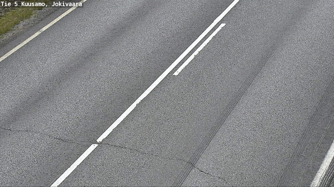 Weather Camera Image Road 5 Kuusamo, Jokivaara, Kuusamo, Pohjois-Pohjanmaa