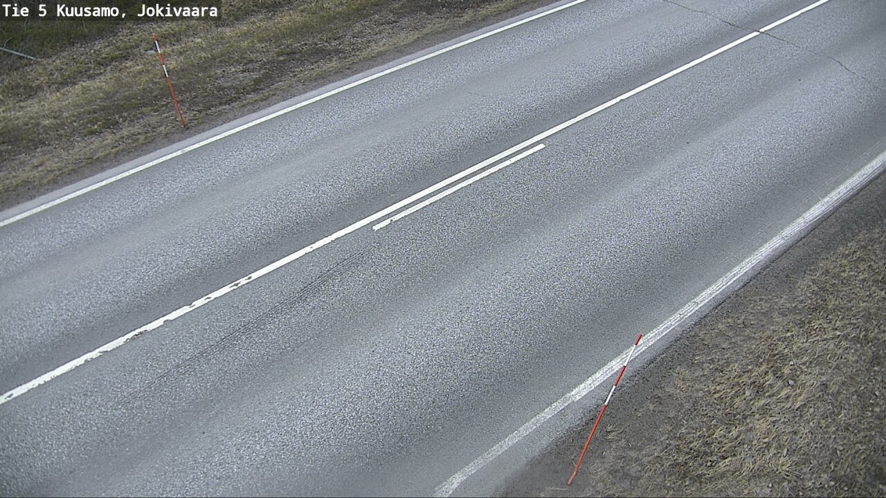 Weather Camera Image Väg 5 Kuusamo, Jokivaara, Kuusamo, Pohjois-Pohjanmaa