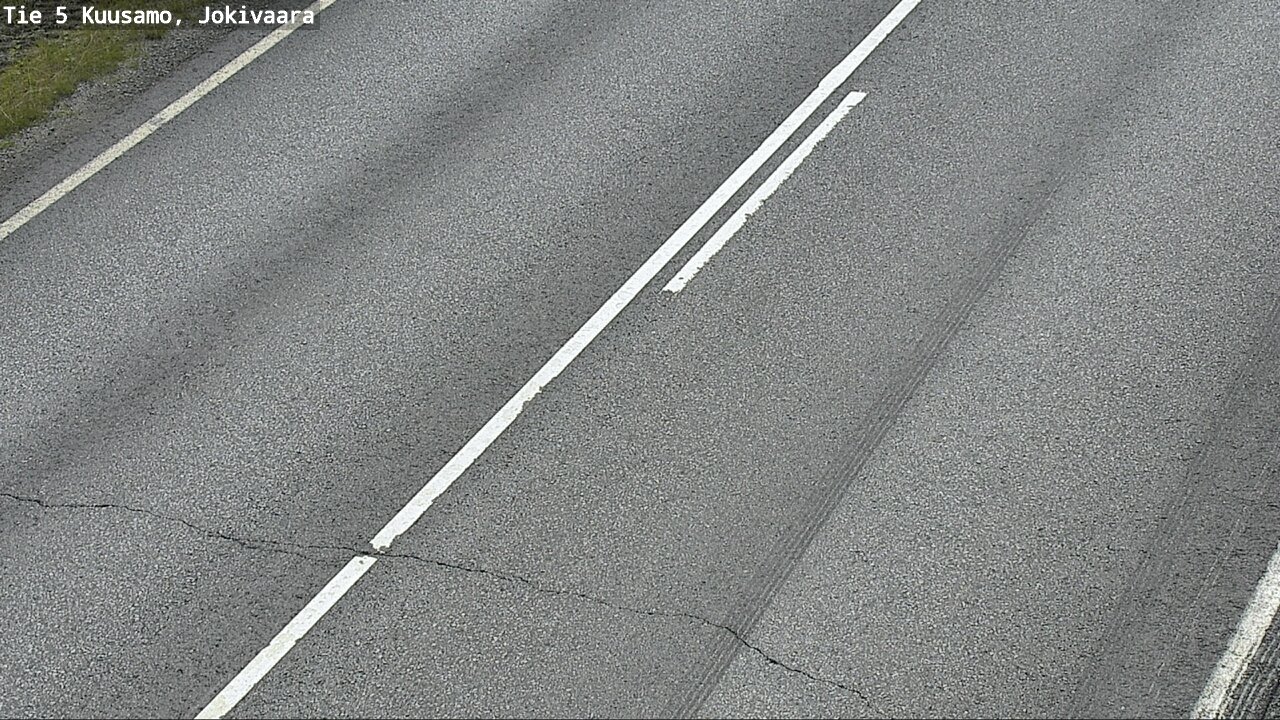 Weather Camera Image Road 5 Kuusamo, Jokivaara, Kuusamo, Pohjois-Pohjanmaa