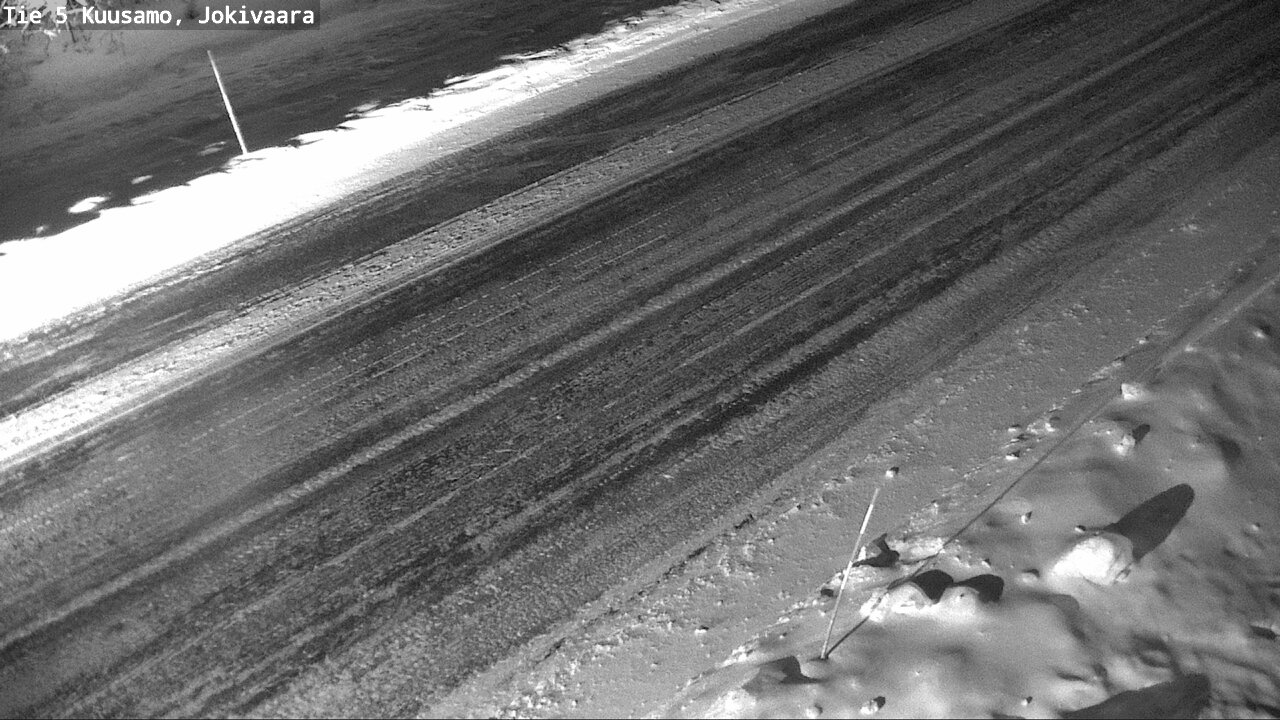Weather Camera Image Väg 5 Kuusamo, Jokivaara, Kuusamo, Pohjois-Pohjanmaa