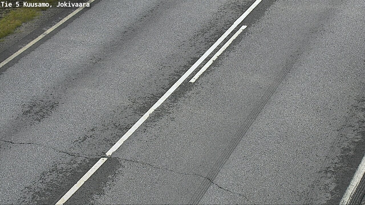 Weather Camera Image Road 5 Kuusamo, Jokivaara, Kuusamo, Pohjois-Pohjanmaa