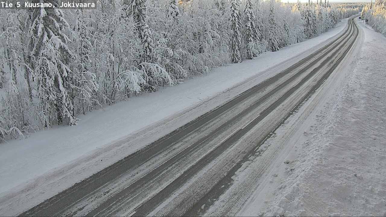 Kelikamerat Kuva Tie 5 Kuusamo, Jokivaara, Kuusamo, Pohjois-Pohjanmaa