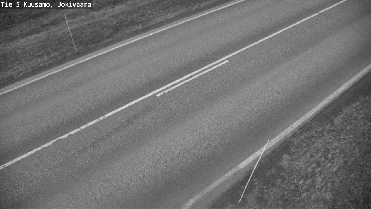 Weather Camera Image Väg 5 Kuusamo, Jokivaara, Kuusamo, Pohjois-Pohjanmaa